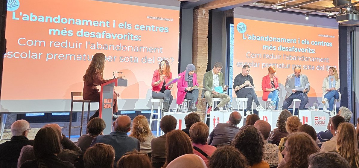 Avui, atents a les propostes que es presenten a la @FundacioBofill per a la millora educativa de cara a les eleccions del #12M. A @EscolaVirolai estem amatents a tots els reptes que ha d'afrontar l'escola. Valorem molt positivament l'interès vers l'FP!