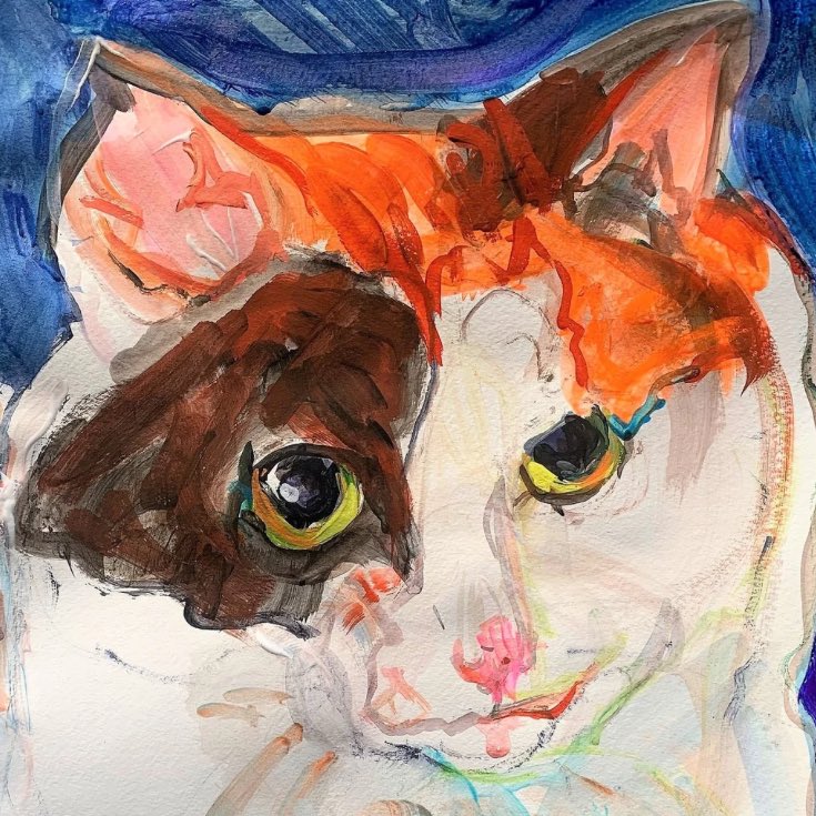 Cats by Wilma Bulkin Siegel: “Cats are mysterious creatures, lovers of comfort, and seekers of warmth”
#wilmasart