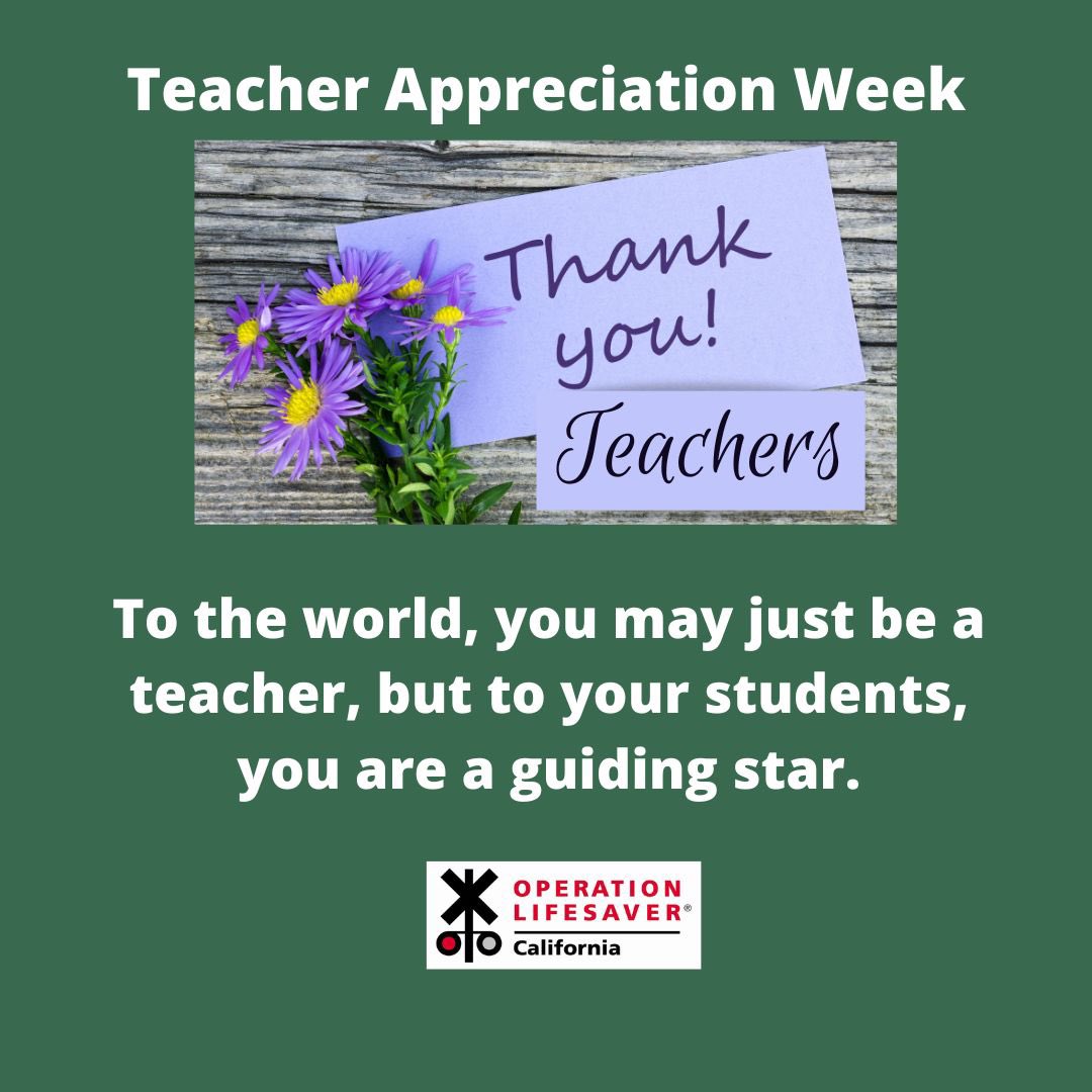 THANK YOU Teachers, for being a guiding force in our children's educational journey. We are grateful for your dedication throughout each year! #WeAreGrateful #TeacherAppreciationWeek