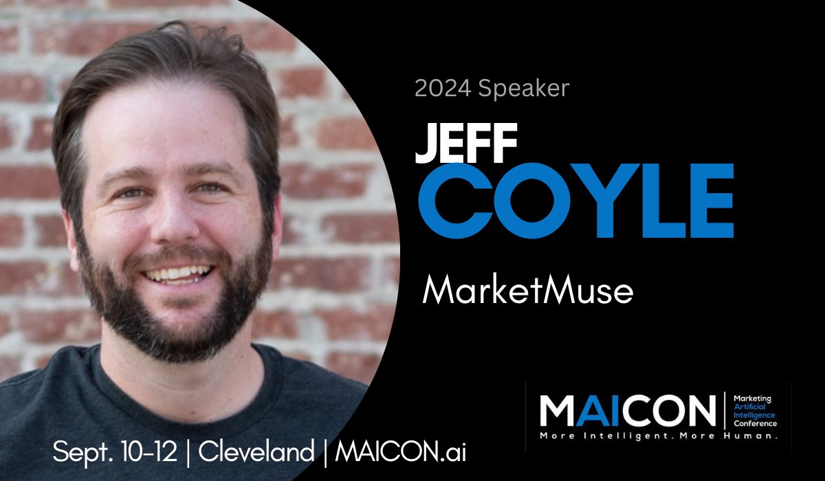 Join @jeffrey_coyle at MAICON 2024 in Cleveland, OH on Sept. 10-12! This event is essential for anyone eager to explore the potential of AI in marketing. Learn more here: hubs.li/Q02tfDxj0