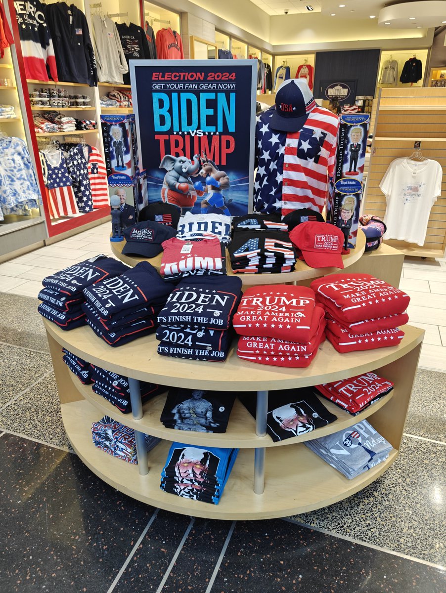 My British brain cannot comprehend Americans' enthusiasm for political merchandise.