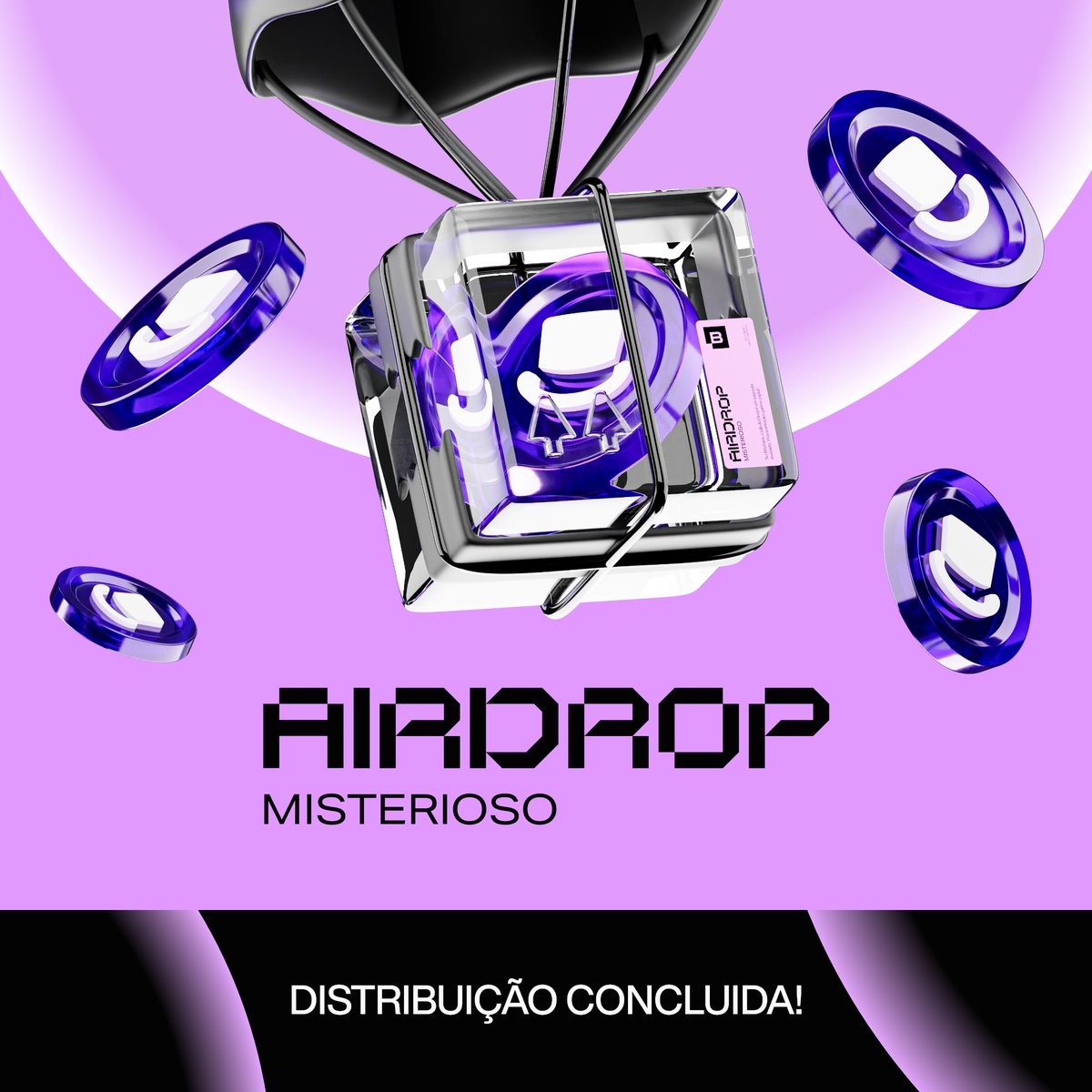 A distribuição do nosso Airdrop Misterioso já foi concluída e a moeda escolhida foi a DEGEN.

O que acharam? 📷

E pra não perder futuras novidades que vão acontecer aqui no Bitybank, ativa o sininho do nosso perfil.

#airdrop #airdropmisterioso #degen #criptmoedas #mercadocripto