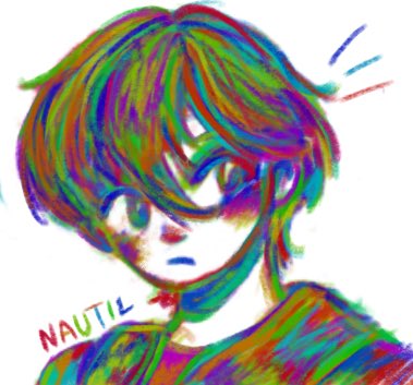 I just discovered how to do those multicoloured brushes it’s so fun to draw with