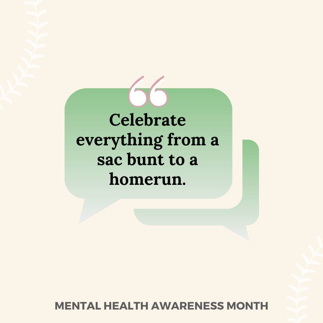 In honor of #MentalHealthAwarenessMonth we want to share some mental health reminders 💚