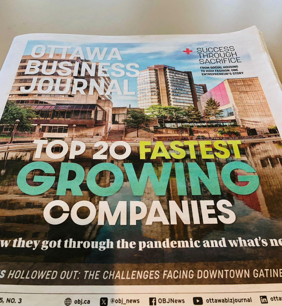 The latest edition of @ottawabusinessjournal for Spring 2024 is now available, and we are excited to announce that @quantropi has been featured in the journal for its growth story. To read more, please visit: hubs.li/Q02wdmRP0.
