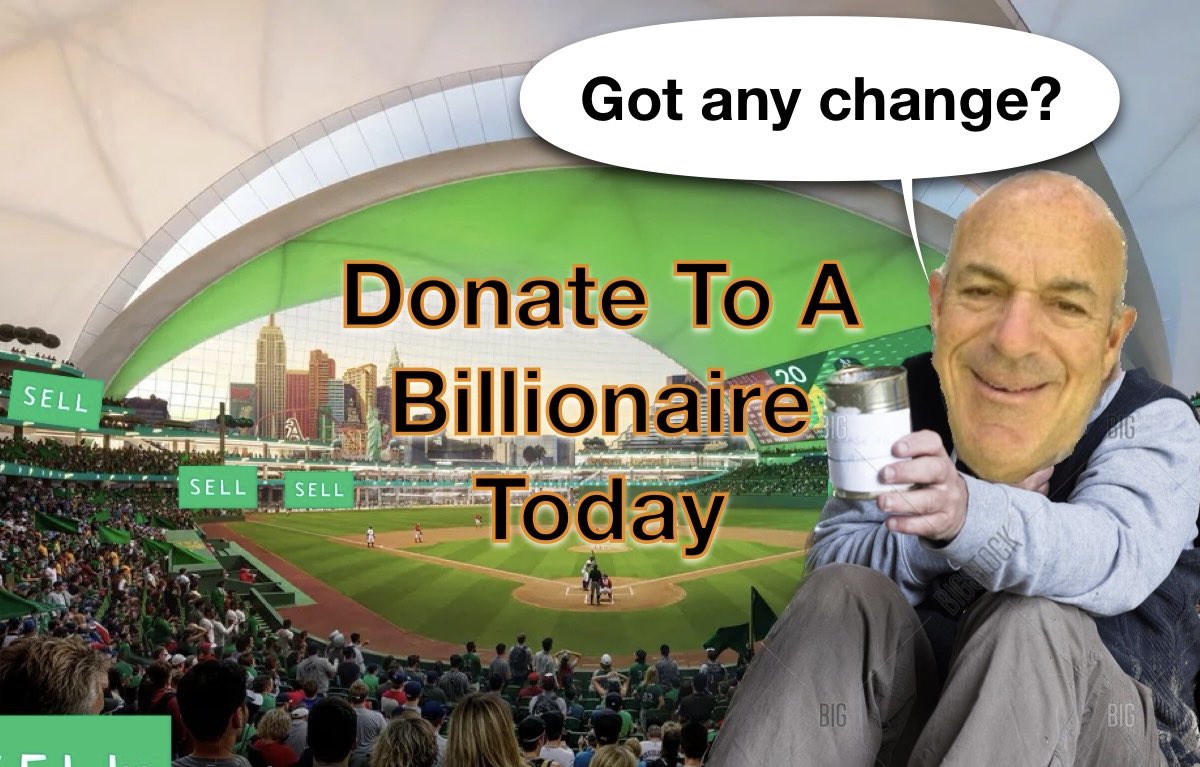 @propublica John Fisher, your scam is done. #SellTheTeam #Athletics