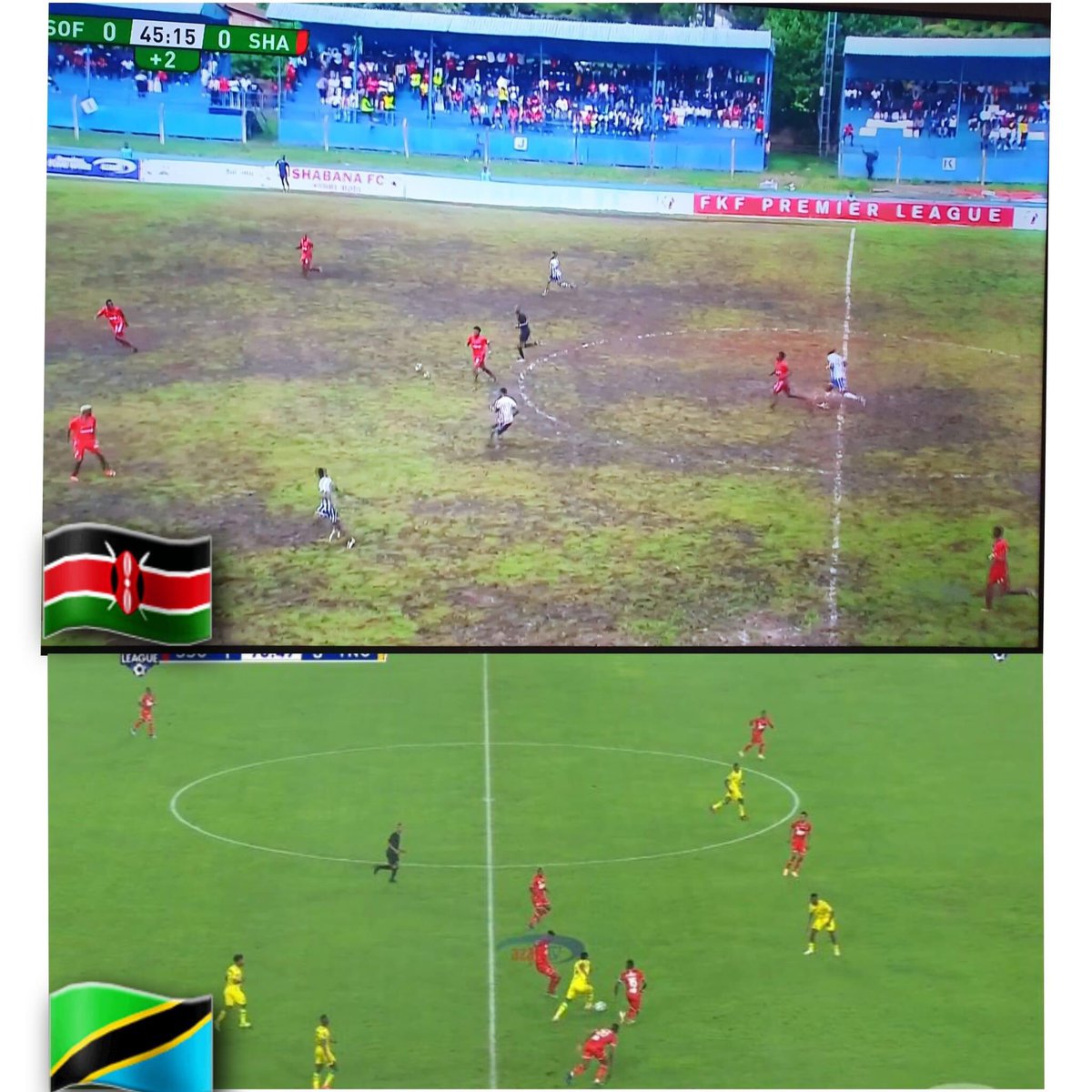 Kenya english league vs Tanzania swahili league 😂😂