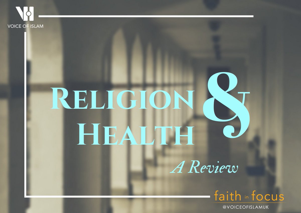 The known psychological, social, behavioural and physiological mechanisms by which religion may exert effects on physical and mental health. #FaithinFocus discusses at 5 pm GMT. Listen back: soundcloud.com/voislam/faith-…