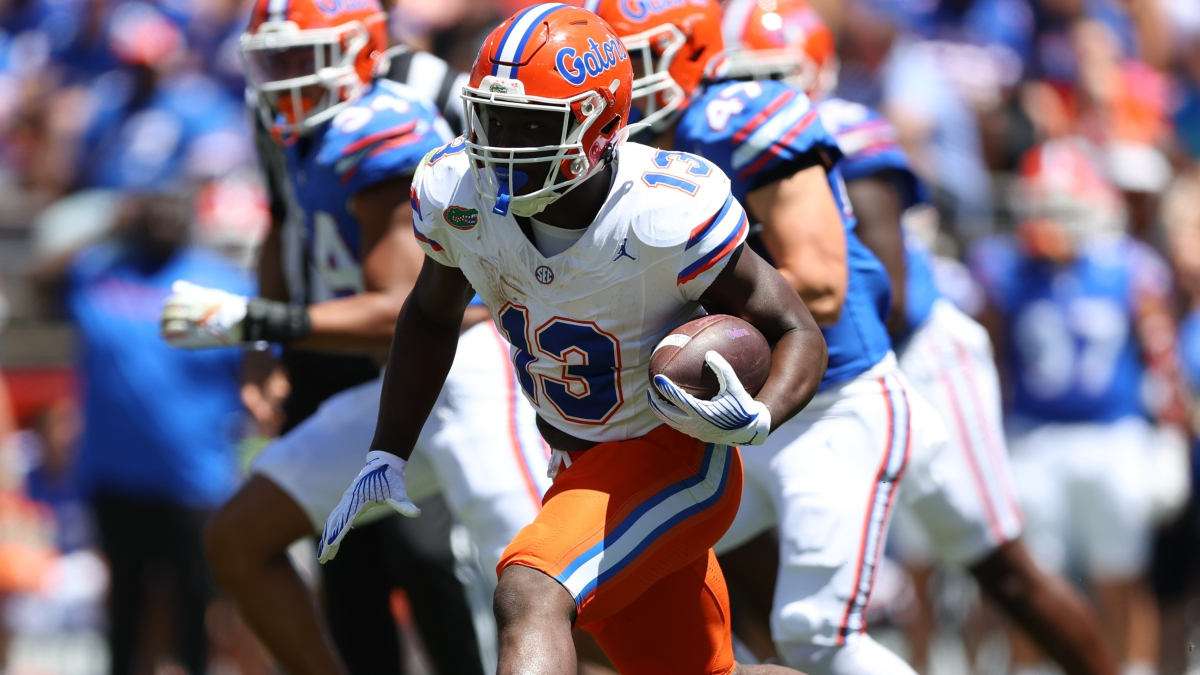 After watching the #Gators spring game, @colecubelic predicts RB Jadan Baugh will be one of the surprise freshmen in the SEC this year. “I don’t know why more people aren’t talking about No. 13,” Cubelic said. “The kid is going to be special.” STORY: on3.com/teams/florida-…