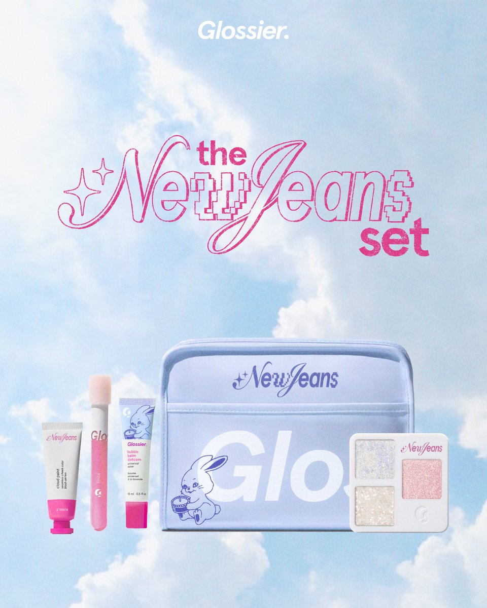 Happy 20th birthday to Minji….NewJeans x Glossier collab to celebrate!