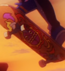 Pay attention! Already on Reki's first skateboard, sun is looking at someone with a loving gaze, but his mouth is firmly shut. Who is the secretive sun looking at? I'll write about it in a new thread.
#SK8エスケーエイト 
#SK8THEINFINITY 
#RekiKyan
#sk_8
