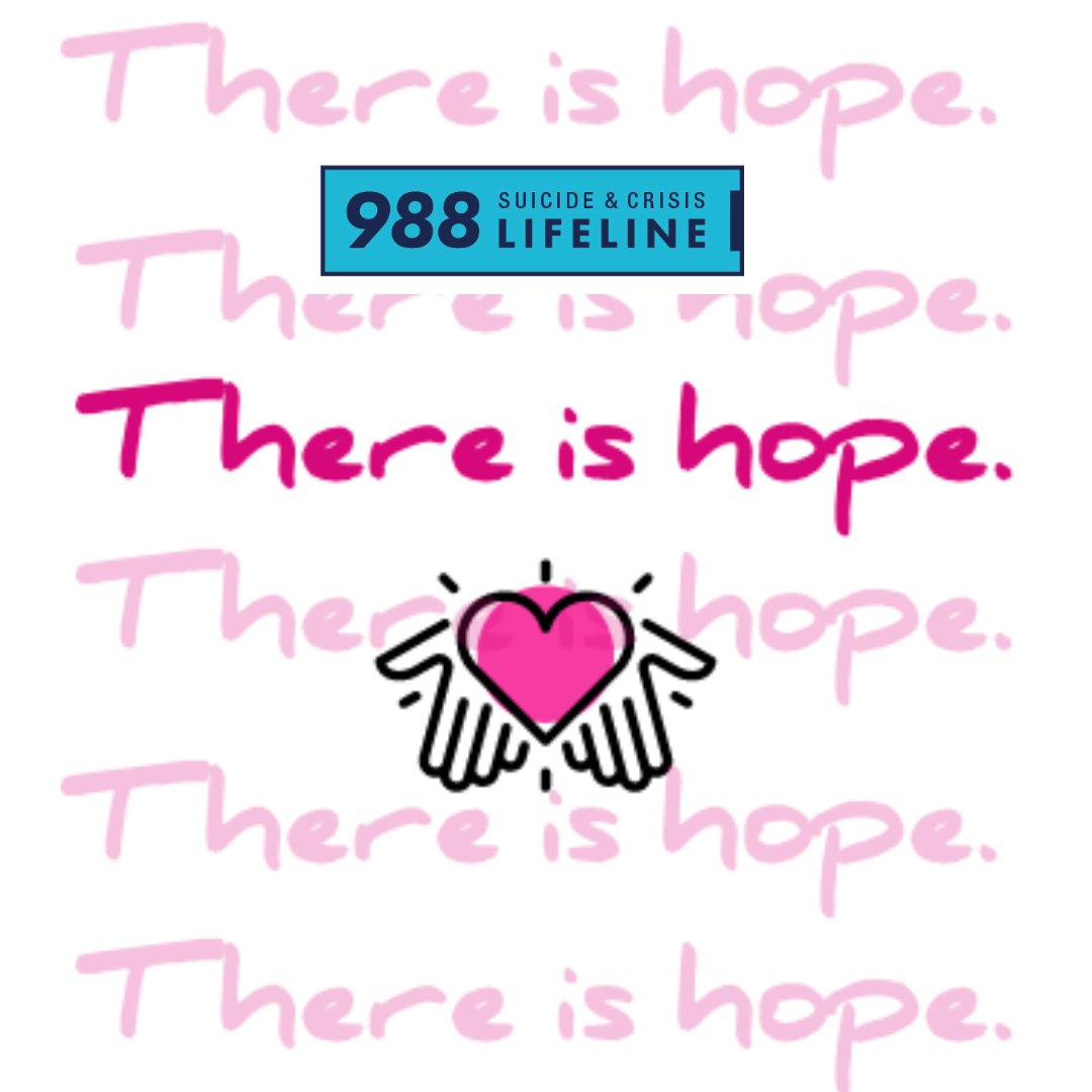 Let’s spread hope! The @988Lifeline helps thousands of people overcome suicidal crisis or mental-health distress every day. Call or text 988 or chat 988lifeline.org if you or someone you know needs support. #988lifeline #suicideprevention #MentalHealthMonth