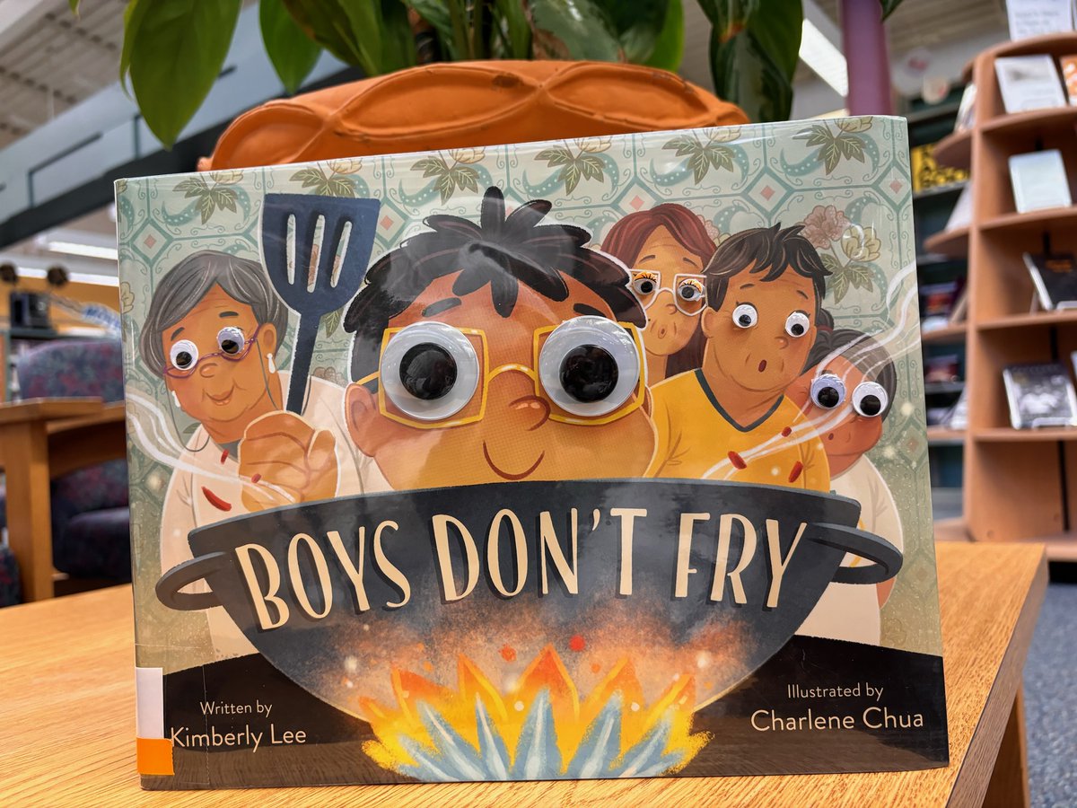 This #GooglyTuesday they say 'Boys Don't Fry' - even though we know they do! Find out for yourself by reading the book written by Kimberly Lee and illustrated by Charlene Chua.