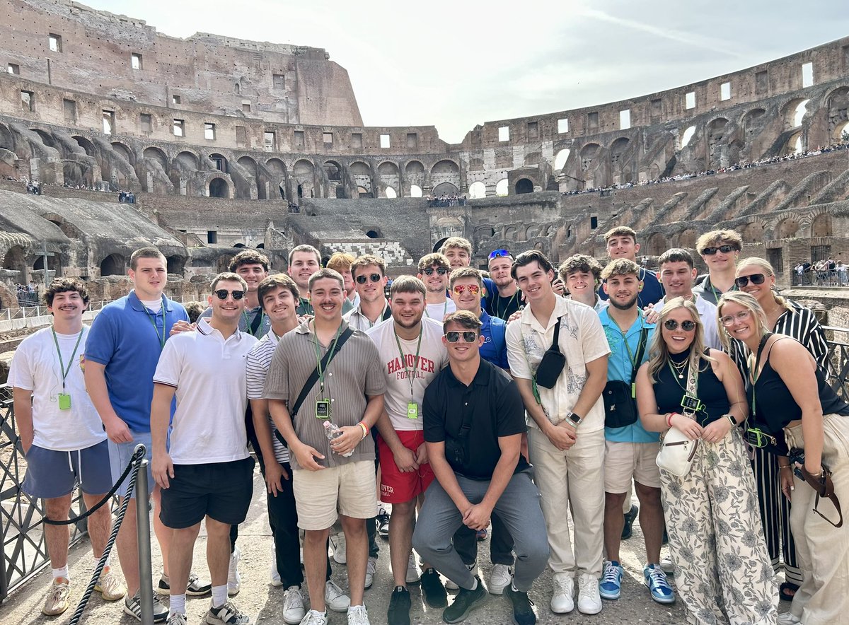 Day 2: Amazing Day for @HanoverFTBL Visited Vatican City & the Colosseum 🇮🇹#StripeStandard #WINinRome