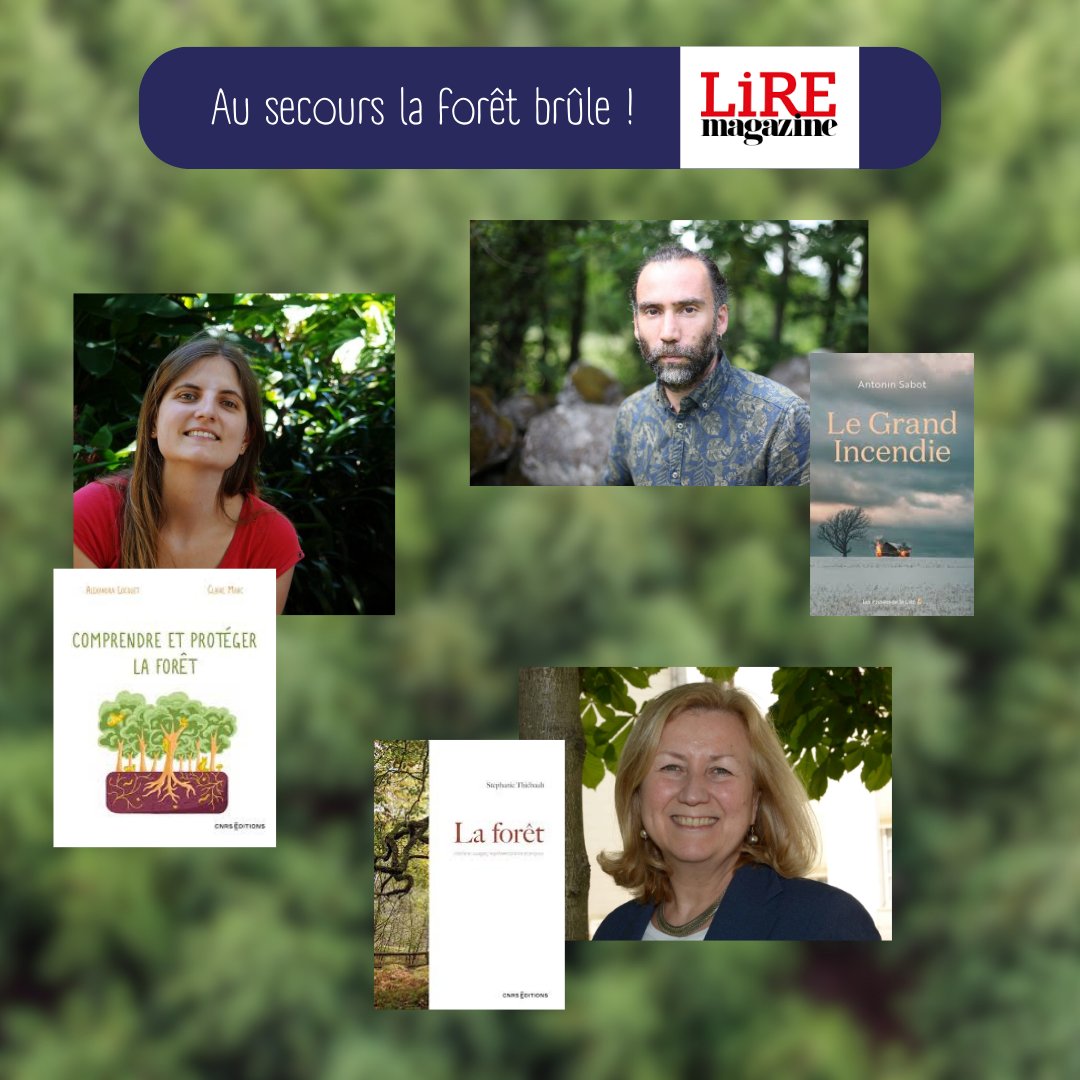 ➡ En partenariat avec Lire Magazine 🌲Au secours, la forêt brûle !🔥 Dialogue animé par @MarieJouvin, avec 🔹Stéphanie Thiebault, La forêt 🔹Alexandra Locquet, Comprendre et protéger la forêt 🔹@antonin , Le grand incendie 📅 Dimanche 2 juin à 11h 📍Le Capitole, Alès.