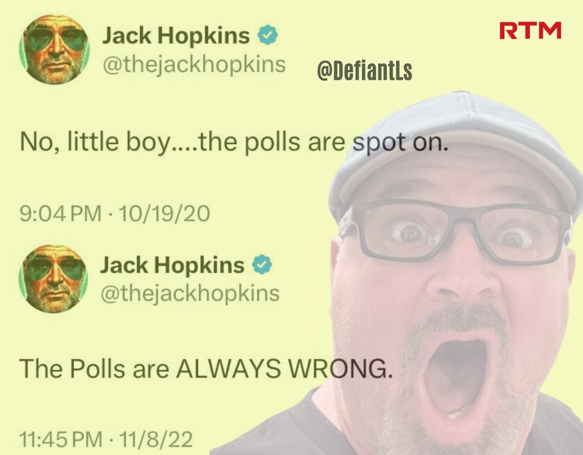 Name one thing you trust more than the polls.