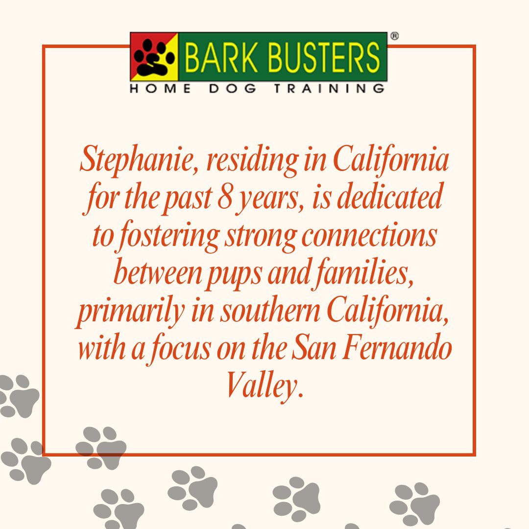 Stephanie's commitment to nurturing strong relationships spans 8 years. She focuses on fostering deep connections between pups and families, particularly in southern California's vibrant San Fernando Valley.
#dogtraining #valleydogtraining #dogobedience #homebasedtraining