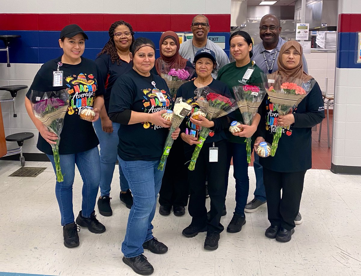 Although we celebrated them last Friday on National School Lunch Hero Day, one day to celebrate our wonderful cafeteria staff was not enough. Still celebrating our nutrition staff here at Miller! They are our School Lunch Heroes! Thank you for all that you do!