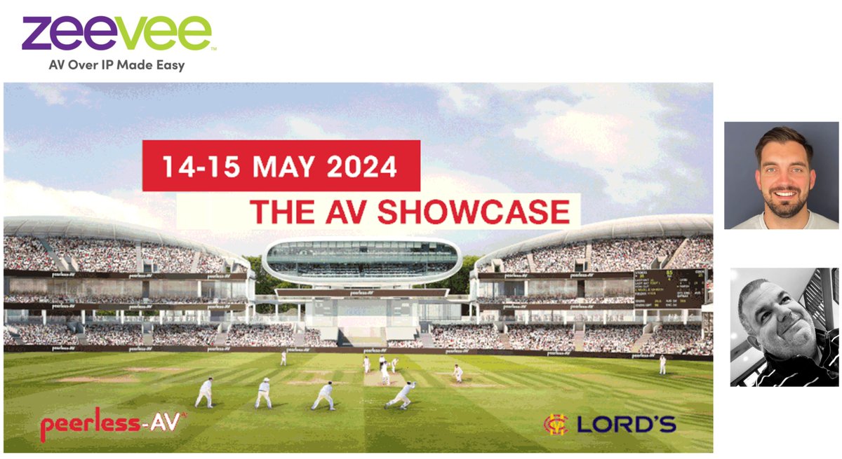 ZeeVee will be at the AV Showcase by Peerless AV on May 14 and 15 in London. We will demo our latest SDVoE and AVoIP gear, including the industry’s first 1GB network encoder with built-in management and security interface. Reserve your spot here: ow.ly/3SZN50RwZfZ