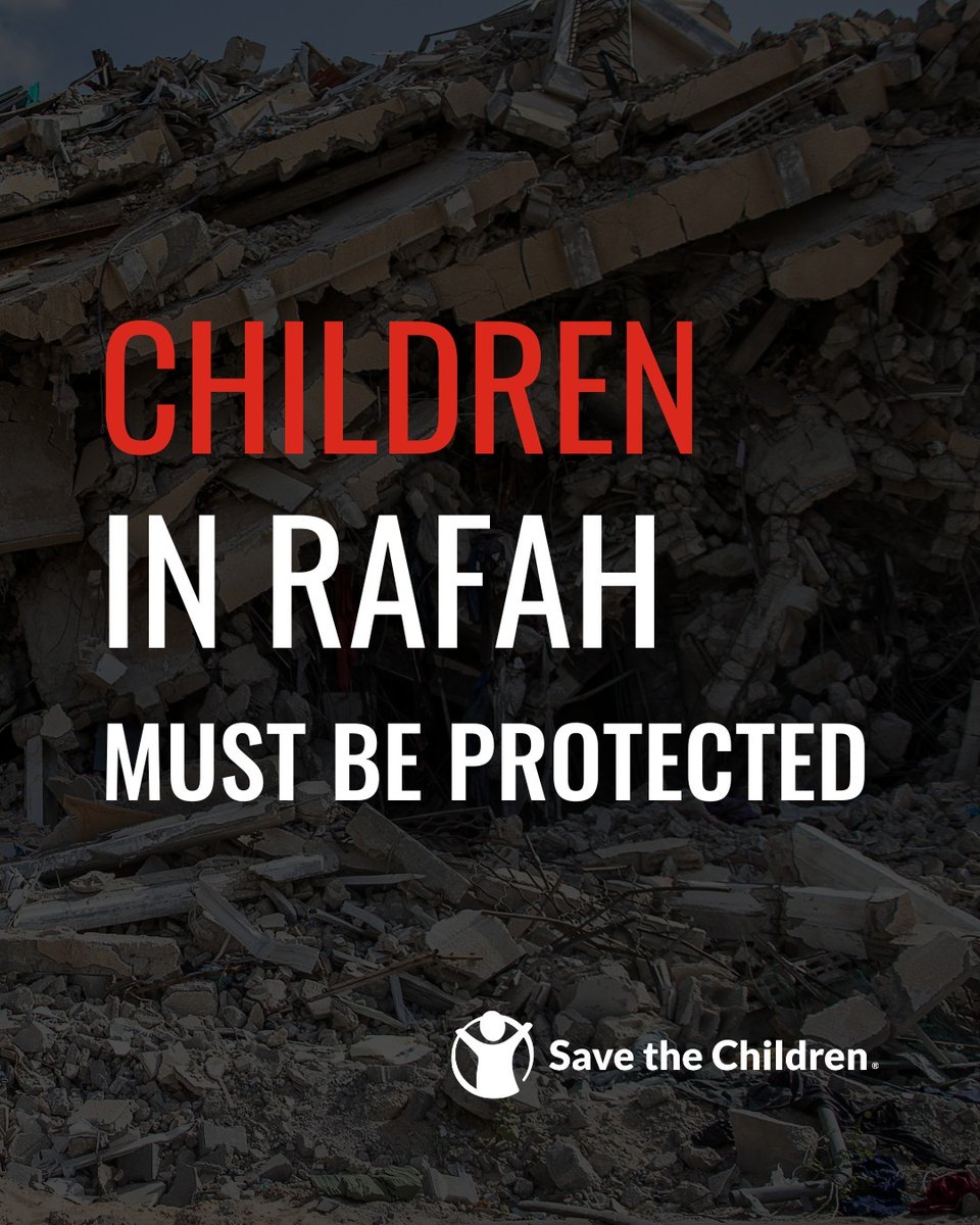 We had already run out of words to describe how catastrophic the situation is in Rafah. But the announced incursion will take it to indescribable new levels. All States — including the U.S. — must act now to prevent further military escalation into Rafah and protect children.