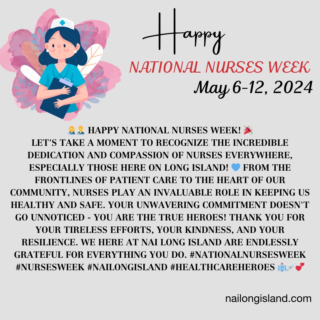 🎉 Happy National Nurses Week! Celebrating the true heroes in our communities. #NursesWeek #HealthcareHeroes 🏥💉