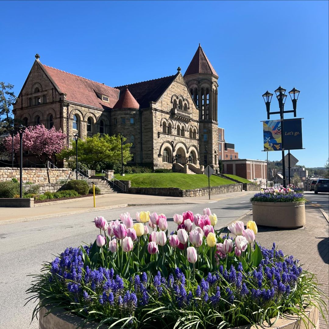 Spring is certainly in the air in #AlmostHeaven. 🌷 📍: Morgantown, WV 📸: instagram.com/flaviacoelho.as