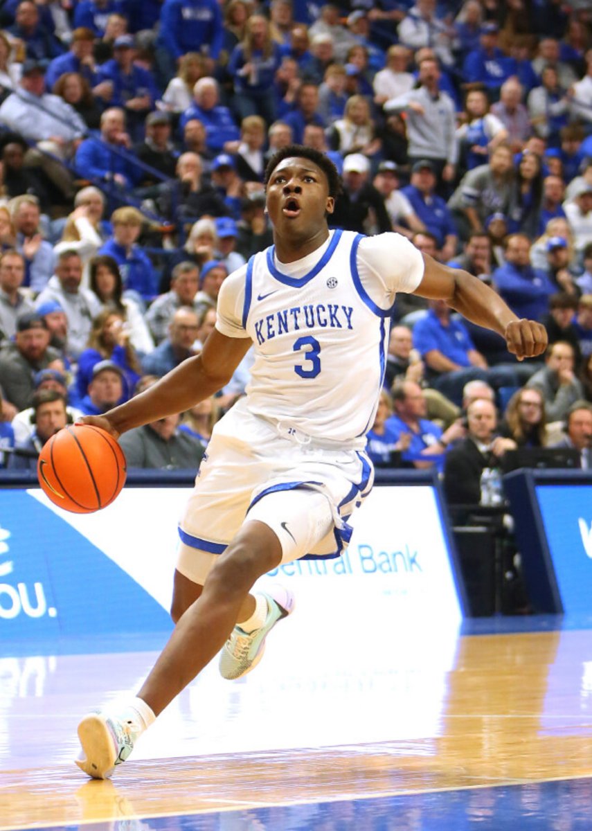 BREAKING: Kentucky transfer Adou Thiero, a projected first-round pick in the 2025 NBA draft, has committed to Arkansas, he told me and @DraftExpress. Started 19 games this past season for the Wildcats and becomes the fifth player to follow John Calipari from UK to Arkansas.