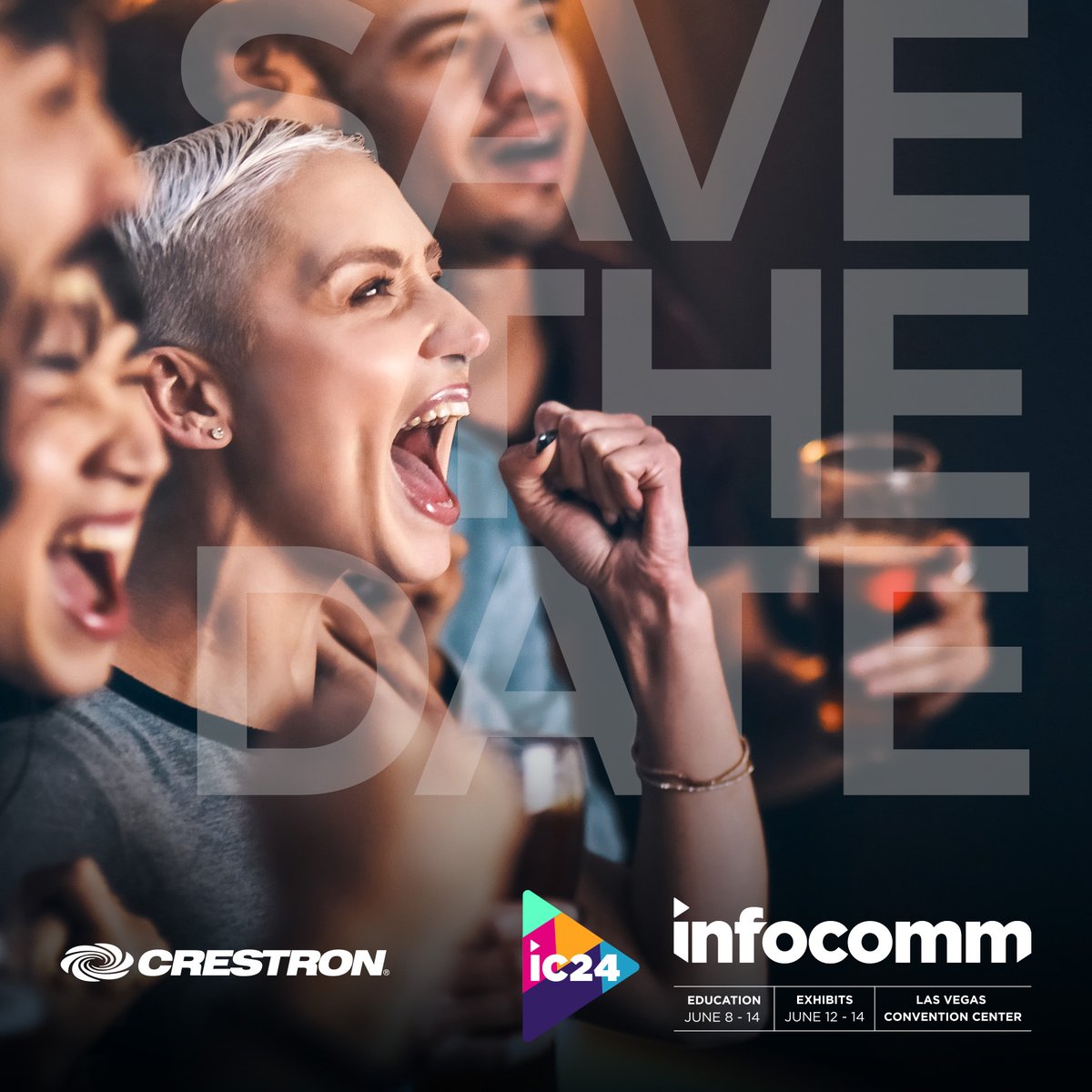 Join us at InfoComm 2024. Learn how to deliver captivating sports book experiences, immersive lobby environments, & personalized content in guestrooms & fitness suites with Crestron DM NVX technology. Visit us in the Central Hall, C8100. Register now! ow.ly/oc3l50RvZHR