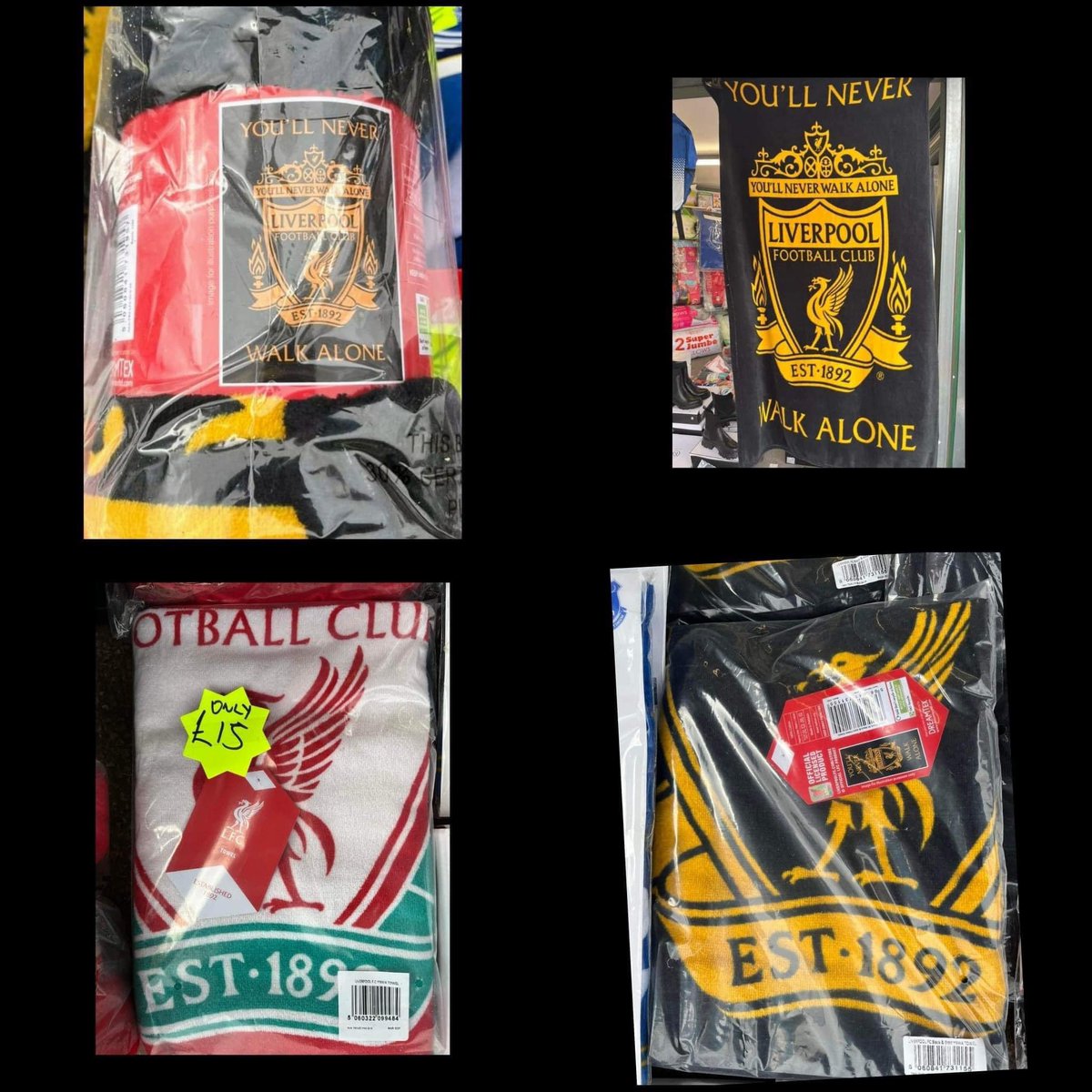 We are back open tomorrow and new @Everton @LFC beach towels and character towels in stock all official stock at great prices in @Huytonvilcentre @Stevo_Stonko @angiesliverpool @BLUENOSEBOB1878 @willo_ian @LyndseyCritchle @AllenWeso6 @pbucko62 @HaddleyTheresa @needswittyname