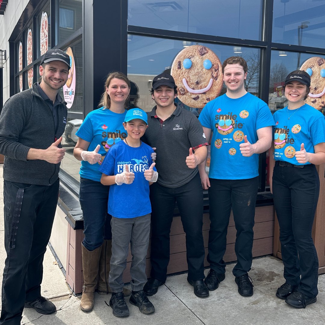 Thank you to our gracious partners, @TimHortons, whose commitment to community-building efforts make #SmileCookieWeek possible. Thank you also to our dedicated cookie decorators, and thank you to everyone who shared a smile this week. You've all contributed to something special.