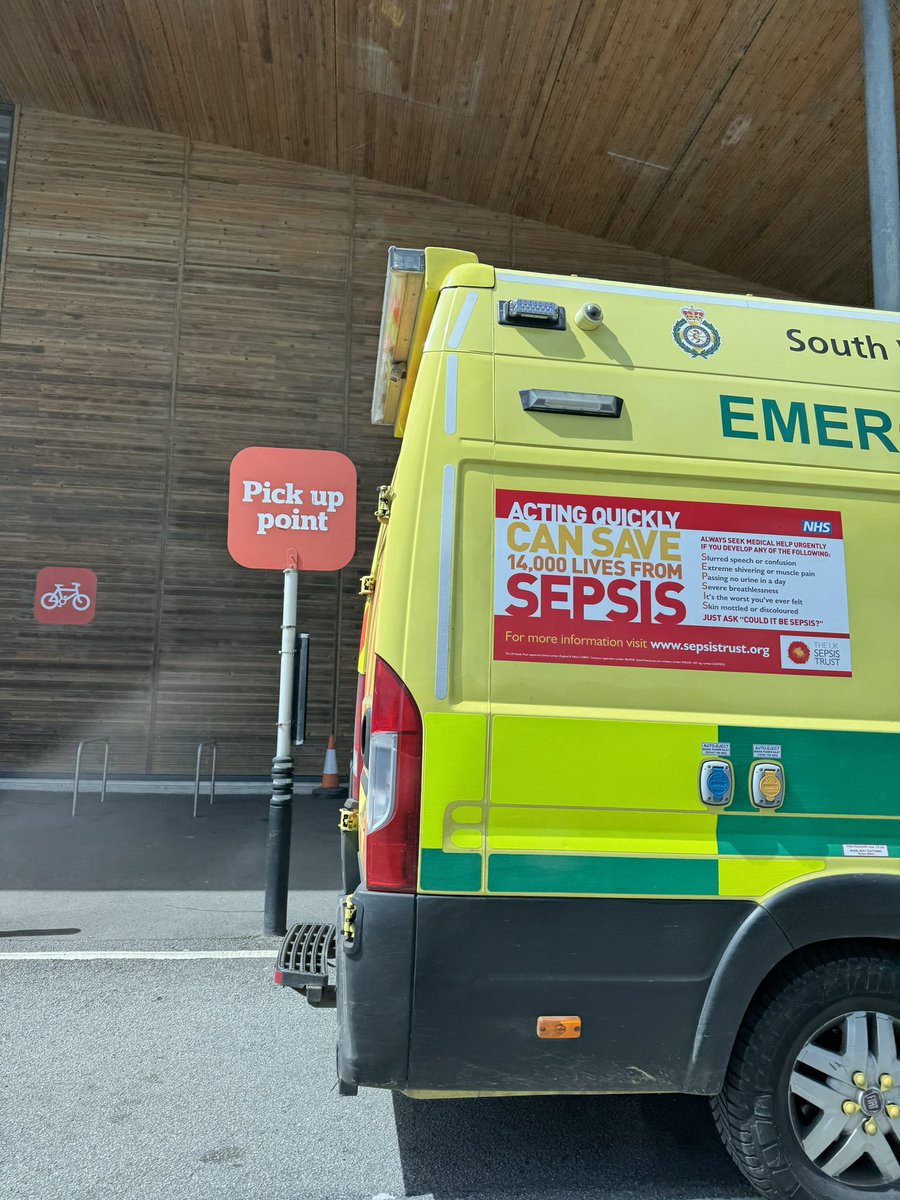 Good to see… #Sepsis #Ambulance @SepsisUK @UKSepsisTrust #Cornwall