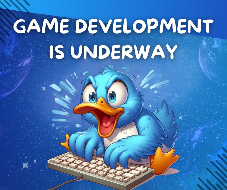 Where #BDUCKCHAD goes, sleep fades away ! 😵‍💫

😍We are pleased to announce that our devs are working tirelessly on the release of the #BDUCKgame.. and you should discover the next version very soon..😍

The road ahead is still very long, you haven't seen anything yet.. 🔥🚀