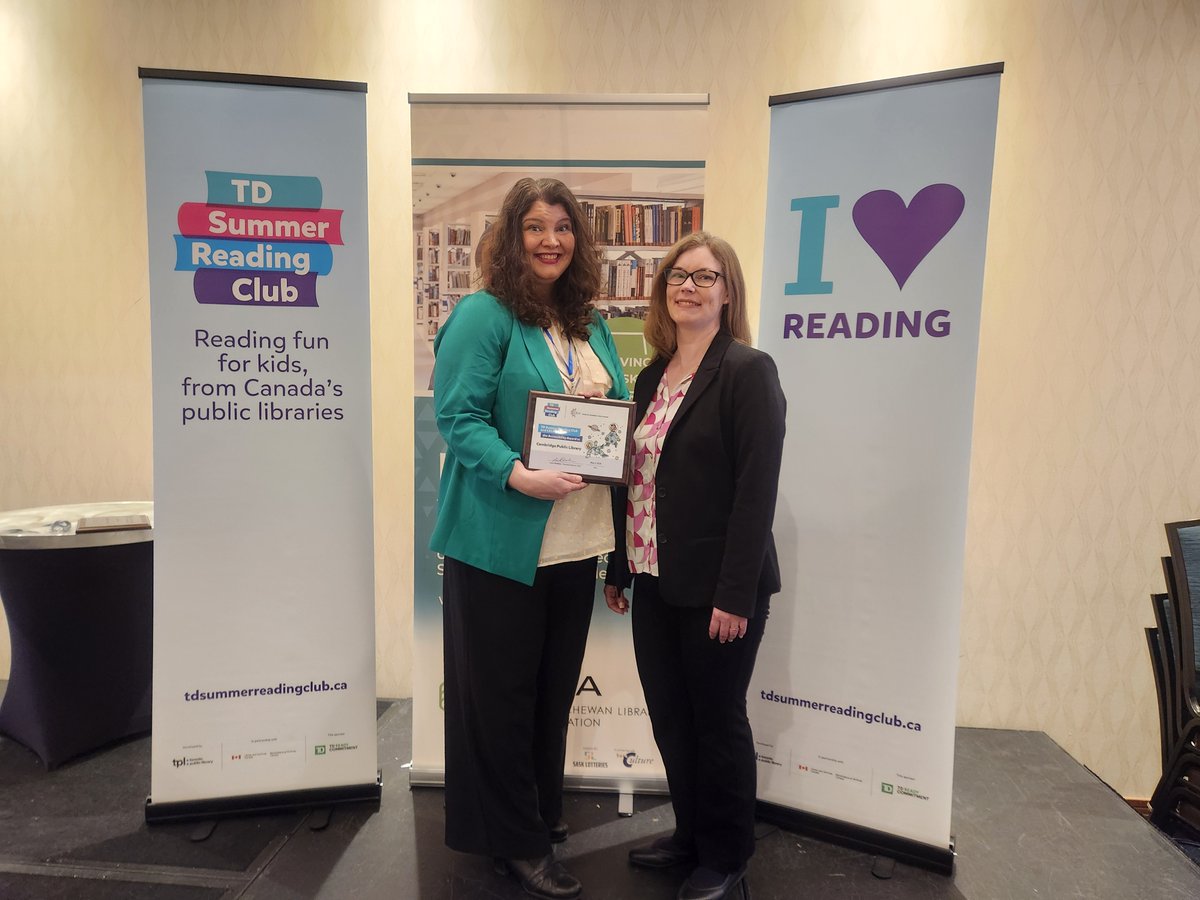 Cambridge Public Library (@IdeaXchng) didn't just win one award; they took home two by also winning the Accessibility Award offered by @CELAlibrary! Congratulations to them for their dedication to developing inclusive programming for kids of all abilities last summer. 🤩 #TDSRC