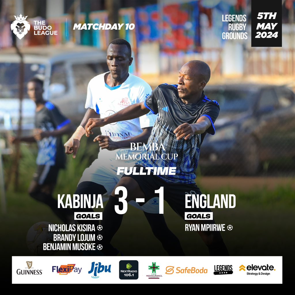 Kabinja House Dominance 👏 Nicholas Kisira , Brandy Lojum & Benjamin Musoke were on target to guide Kabinja House to a 3-1 semi-final 1st leg win over England House.✅ #TBL7 || #BembaMemorialCup