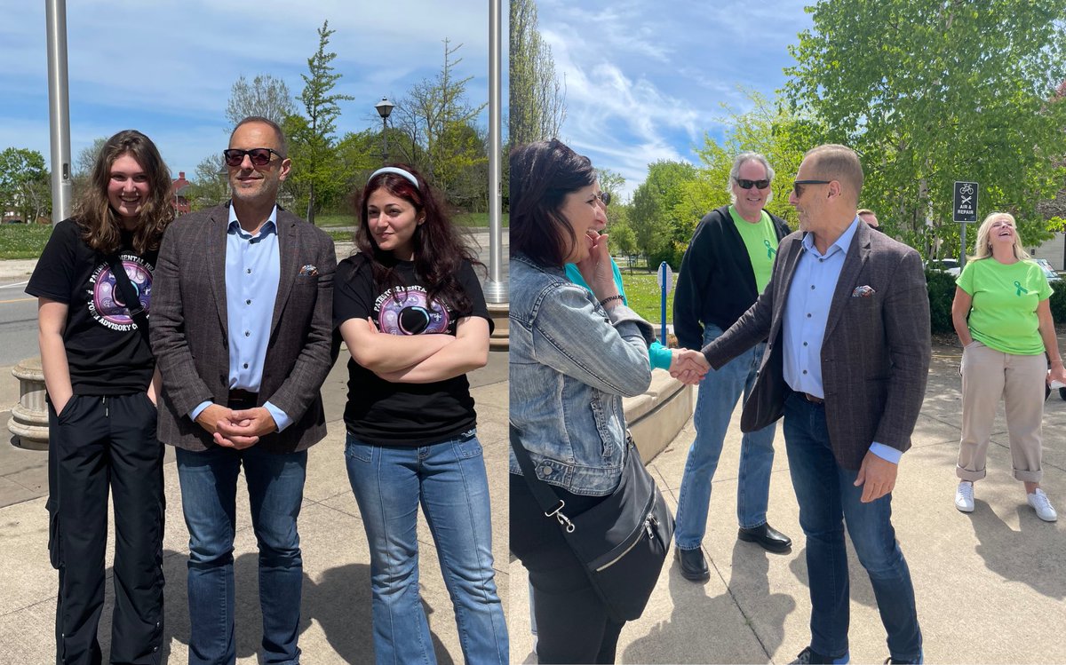 Today in @NiagaraFalls , we raised the flag in honour of Children’s Mental Health Awareness Week, a powerful symbol of our commitment to nurturing the emotional well-being of our young ones. This year’s theme highlights “Healing Through Compassion.” In a world where #mentalhealth…