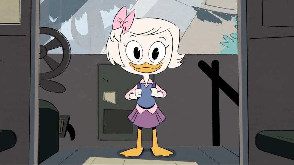 @JoshuaTookes Webby Vanderquack from Disney’s Ducktales.