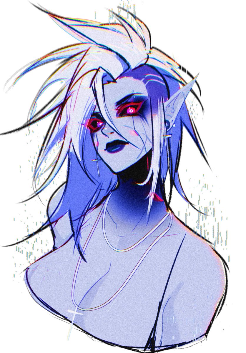 trying to get back into drawing :3
been BUSY af 
silly warmup