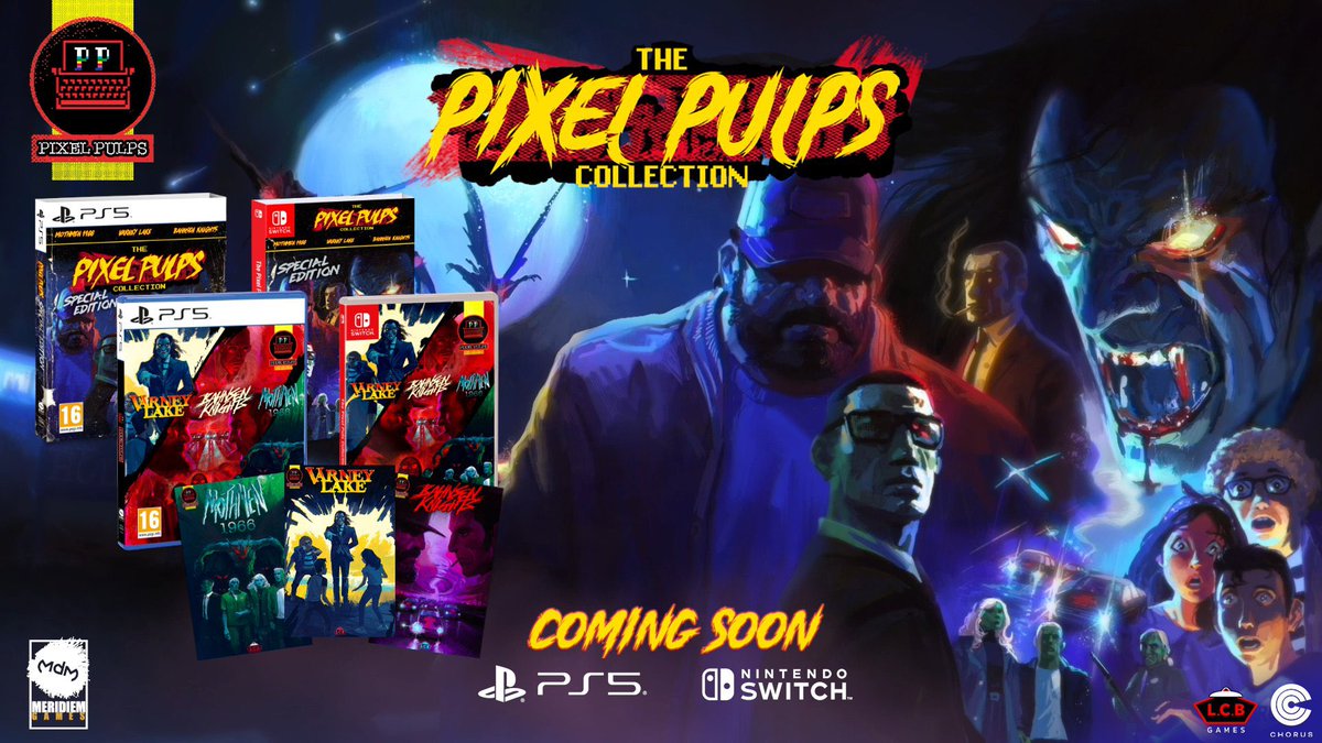 🚨 Announcement!
For those who haven't seen it, we announced a physical edition of our first three Pixel Pulps earlier today!

Wow we're excited!