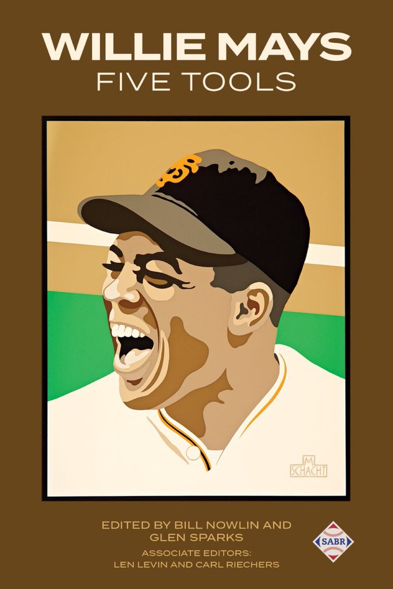 In honor of Willie Mays’ 93rd birthday, make sure to visit the @sabr Digital Library. This book is available in digital and paperback formats. If you're a writer, blogger or podcaster, I'm happy to connect you with editors and contributors. sabr.org/ebooks #SFGiants