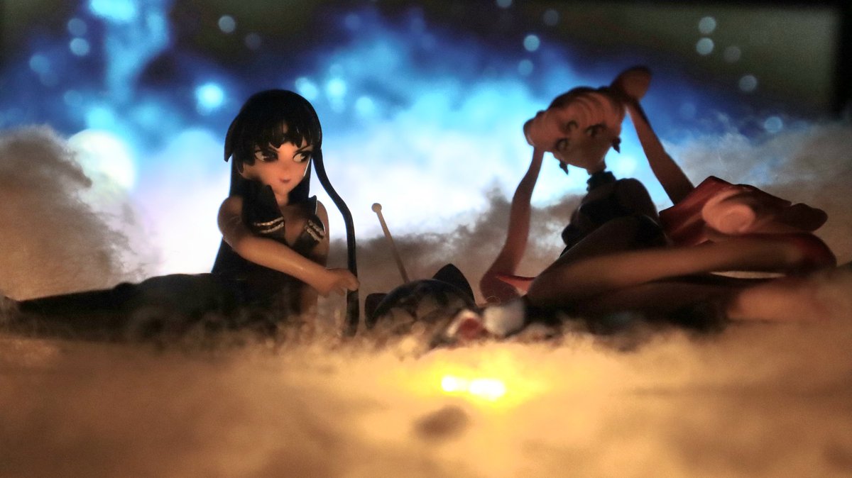 The Bad Girls Come Out At Night. Tried to mess with different lighting aspects with this one. #sailormoon #figurephotography #toyphotography