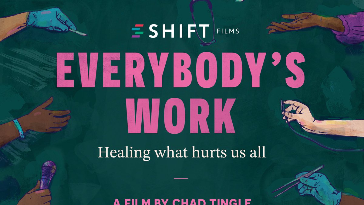 We are so excited for the @shiftnursing film "Everybody's Work: Healing What Hurts Us All" premiering 5/10! Director Dr. McLemore (@mclemoremr) is featured, as well as many other incredible nurses working to tackle racism in nursing. What a great way to celebrate #nursesweek !