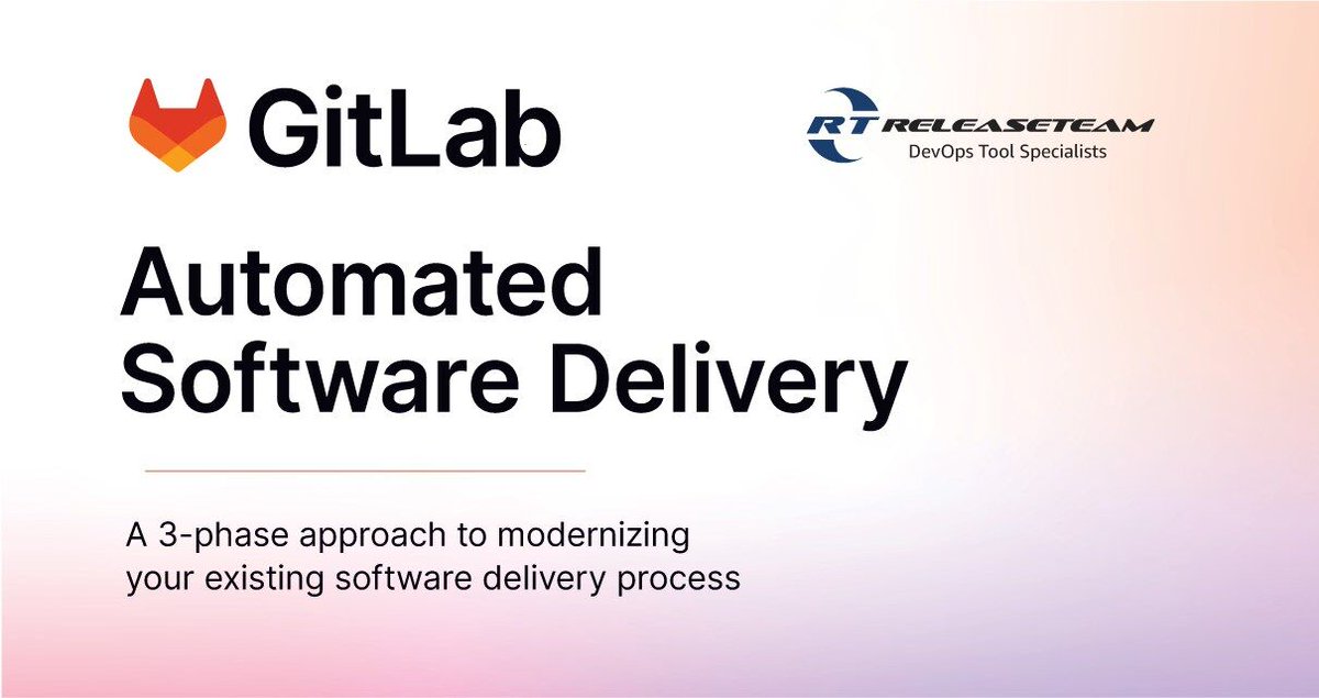 Automating software delivery is key to smooth, fast production. 

Check out how to do it in this guide by @gitlab ! And - let us know how we can help!  bit.ly/3PnnA9z #SoftwareDelivery #Automation