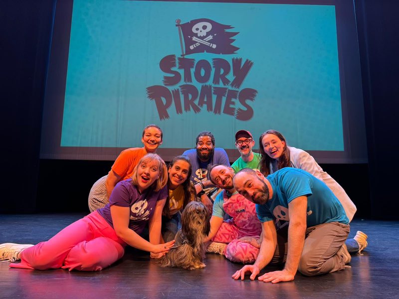 Our new friend Vienna in St. Paul had her own set of costumes! 🐶 We’re having so much fun on the road. See you soon in Wisconsin and Illinois… with PETER! Tickets at storypirates.com/live