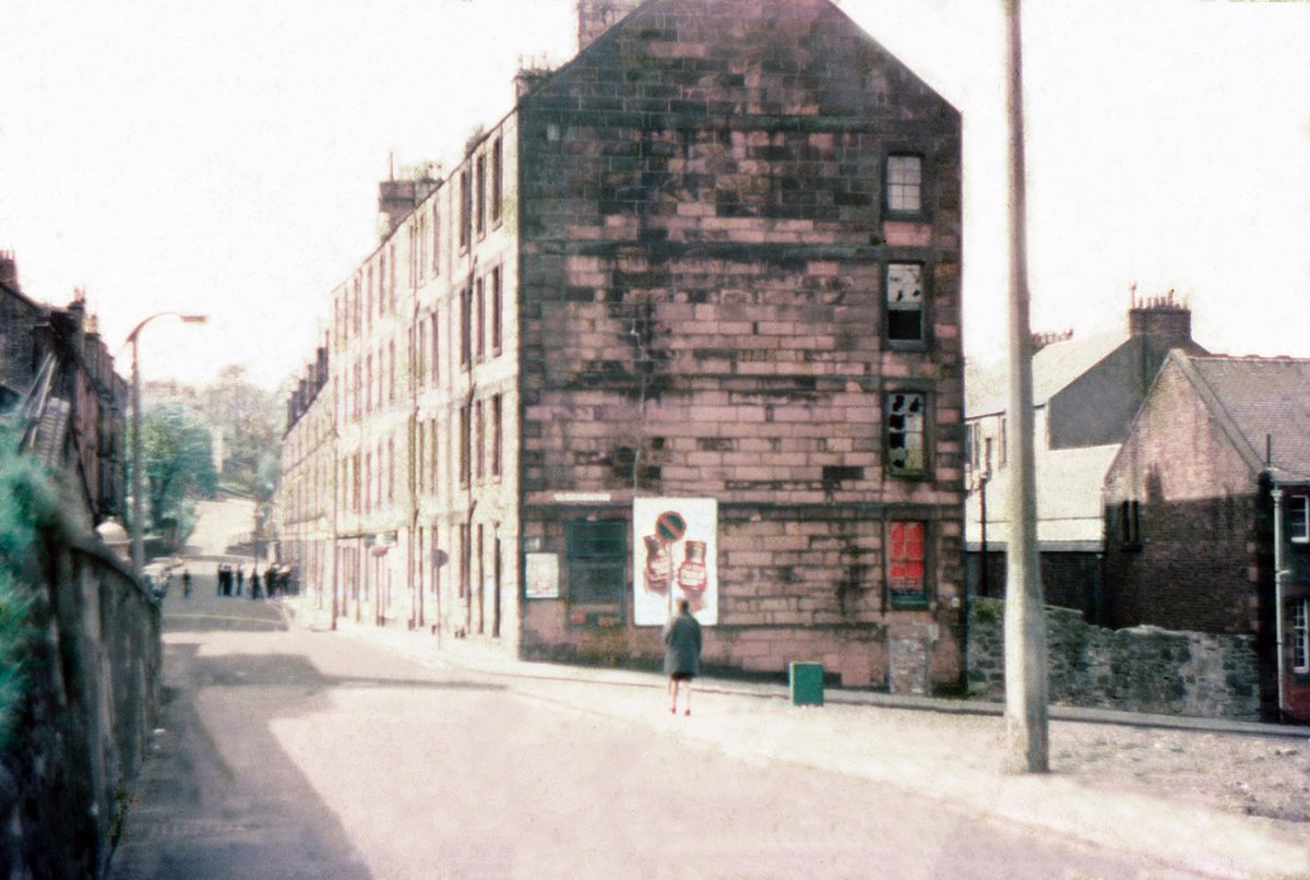 Pics of the day number 1500, Glen avenue, Port Glasgow, 1971. Sandy Kennedy Collection ©McLean Museum