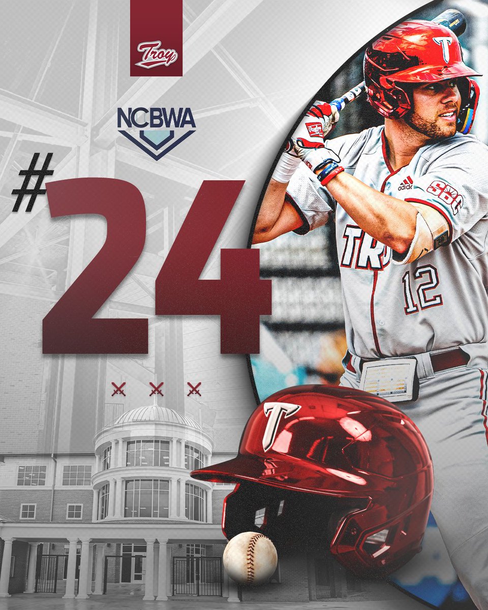 It's a clean sweep ... The Trojans are in all five major polls this week.

#EverythingCounts | #OneTROY ⚔️⚾️