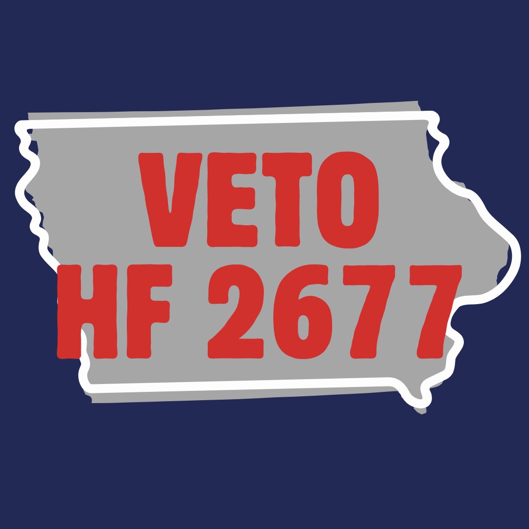 Call to Action! Ask Governor Reynolds to veto HF 2677, which forces the adoption, ratification, and enforcement of a failed federal FDA regulatory scheme and imposes a backdoor flavored vaping ban. Contact your state legislators today and tell them to vote against legislation