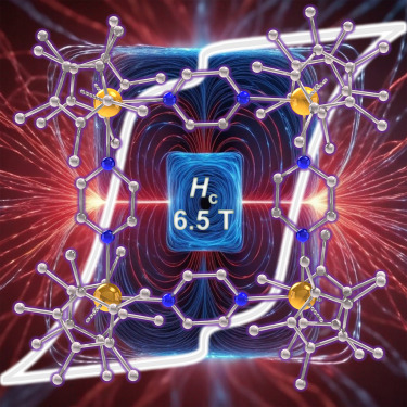 Online now: Hard single-molecule magnet behavior and strong magnetic coupling in pyrazinyl radical-bridged lanthanide metallocenes dlvr.it/T6VhPC