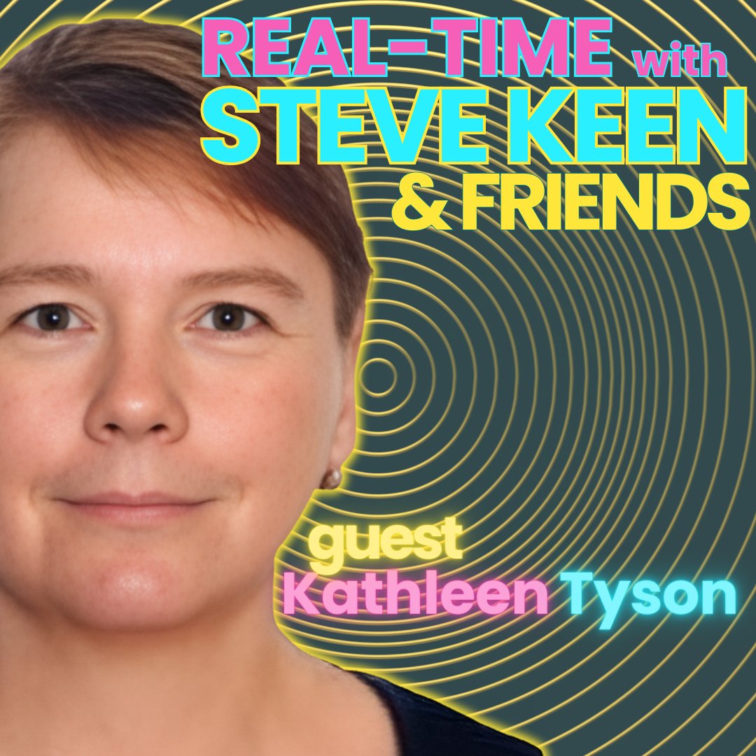 Real-Time with Steve & Friends returns this Saturday at 12pm New York / 5pm London.

@Kathleen_Tyson_ will be joining us to talk about her book: Multicurrency Mercantilism: The New International Monetary Order.