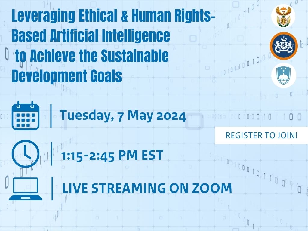 #AI Ethics in Action! Join Us Tomorrow! CRAFd partners @KingdomNL_UN, @UNDP,@UNESCO, and others for the “Leveraging Ethical AI for the SDGs” event. May 7, 2023 Time: 1:15-2:45 PM EST Register now: tinyurl.com/3t6s7mzc