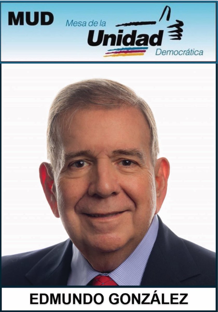 VoluntadPopular's tweet image. ✊🏻✅ Tenemos candidato: @EdmundoGU

🏃🏻‍♀️✅ Tenemos líder recorriendo el país: @MariaCorinaYA

🗳️✅ Tenemos tarjeta: @unidadvenezuela

🗓️✅ Tenemos fecha para la victoria: ¡el 28 de julio toda Venezuela se moviliza para elegir como presidente a Edmundo González!